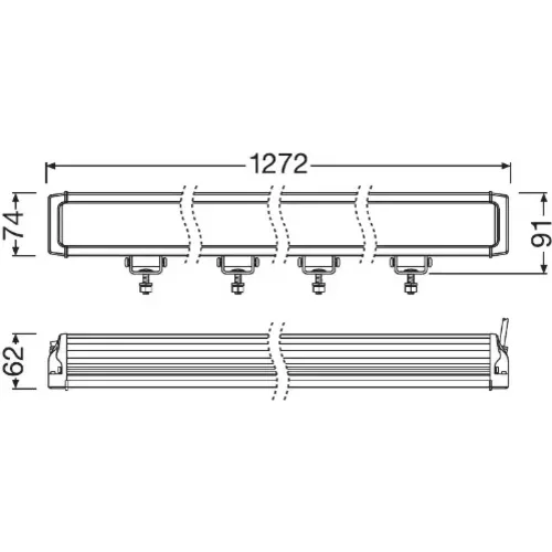 Diaľkový svetlomet LEDDL127-CB DR SM /OSRAM/ - obr. 2