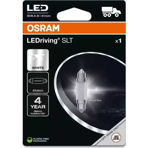 Žiarovka osvetlenia poznávacej značky OSRAM 6421DWP-1BL