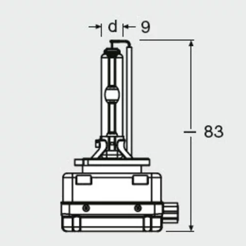 Xenónová výbojka D3S 42V 35W PK32d-5 66340CLC /OSRAM/ - obr. 2