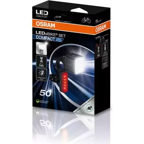 Súprava svetiel, bicykel OSRAM LEDBL104 SET