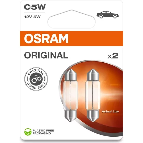 Žiarovka osvetlenia poznávacej značky OSRAM 6418-2BL