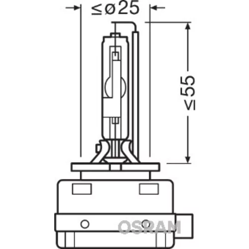 Žiarovka pre diaľkový svetlomet 66350 /OSRAM/