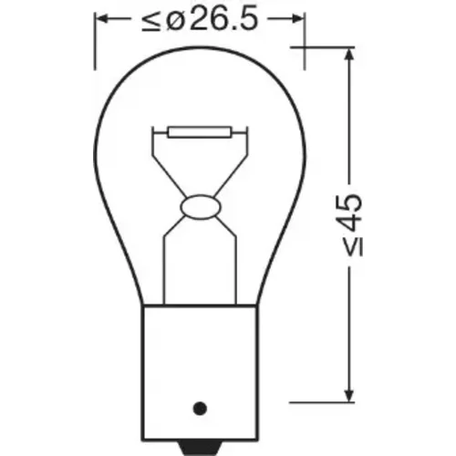 Žiarovka pre smerové svetlo 7507-2BL /OSRAM/ - obr. 2