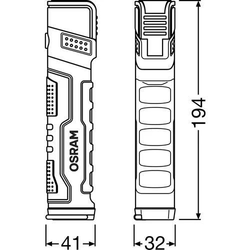 Ručné svetlo LEDIL419 /OSRAM/ - obr. 2