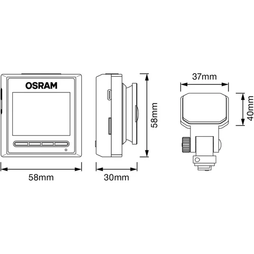 Pamäť údajov o dopravnej nehode (čierna skrinka) ODC2500 /OSRAM/ - obr. 3