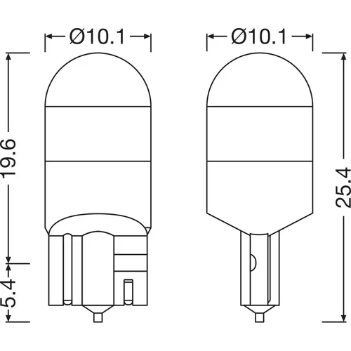 Žiarovka pre smerové svetlo 2845DWP-2BL /OSRAM/ - obr. 2