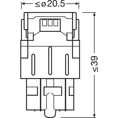 žiarovka OSRAM 7515DWP-2BL