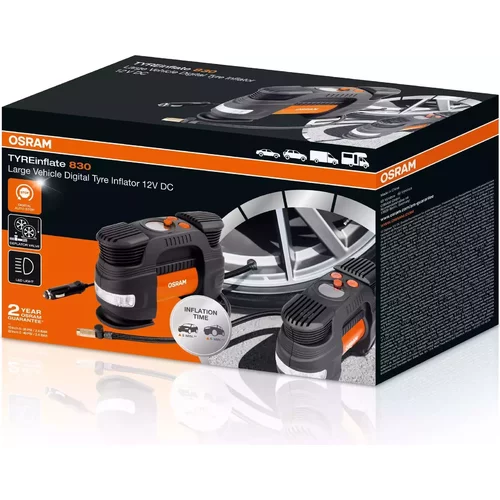 Pneuhustič s manometrom OTI2130 /OSRAM/