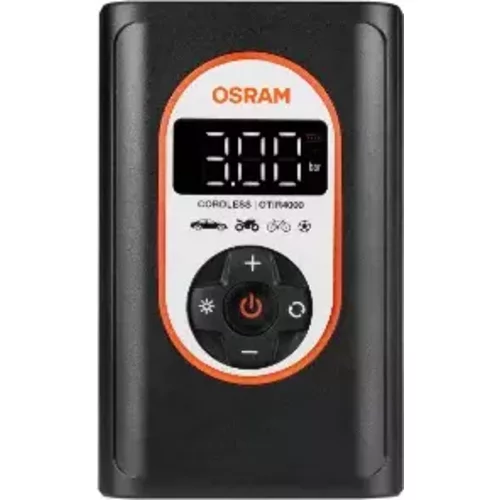 Akumulátorový kompresor na pneumatiky s digitálnym manometrom OTIR4000 /OSRAM/ - obr. 1