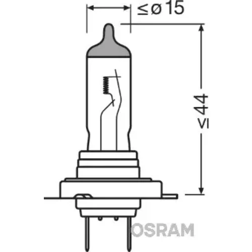 Žiarovka pre diaľkový svetlomet OSRAM 62261SBP