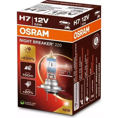 Žiarovka pre diaľkový svetlomet OSRAM 64210NB220