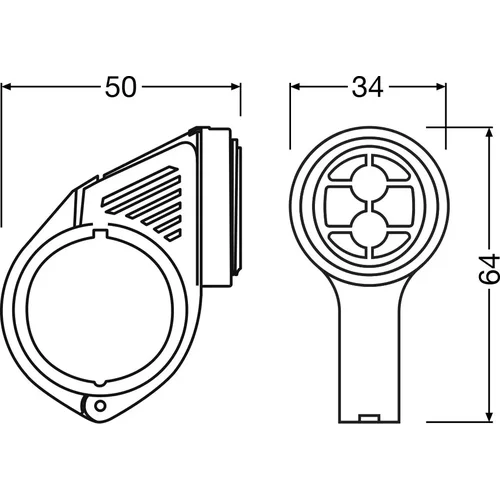 Súprava svetiel, bicykel LEDBL ACC101 /OSRAM/ - obr. 3