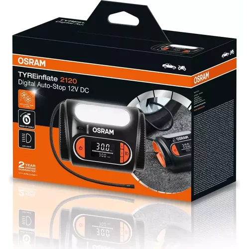 Pneuhustič s manometrom OSRAM OTI2120