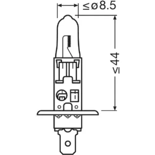Žiarovka pre diaľkový svetlomet 64150CBN-1BL /OSRAM/ - obr. 2