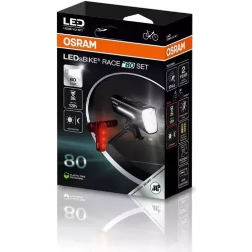 Súprava svetiel, bicykel OSRAM LEDBL102 SET