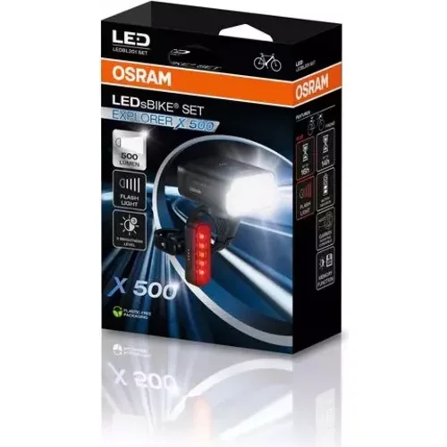 Súprava svetiel, bicykel OSRAM LEDBL201 SET