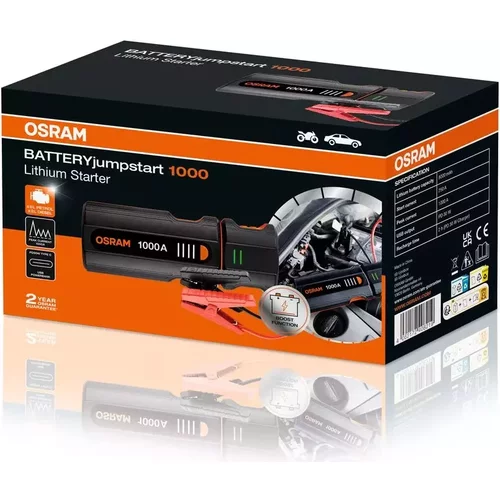 Akumulátorový booster OSRAM OJS020