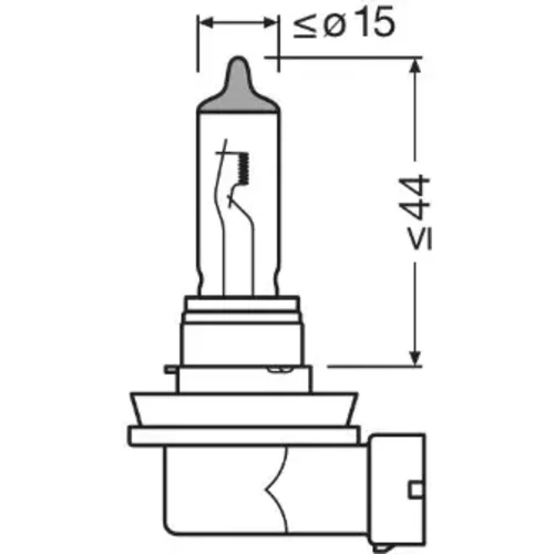 Žiarovka pre diaľkový svetlomet 64211NB220-2HB /OSRAM/ - obr. 1