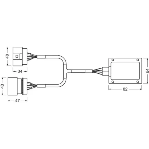 Sada vodičov LEDSC02-1-2HFB /OSRAM/ - obr. 2