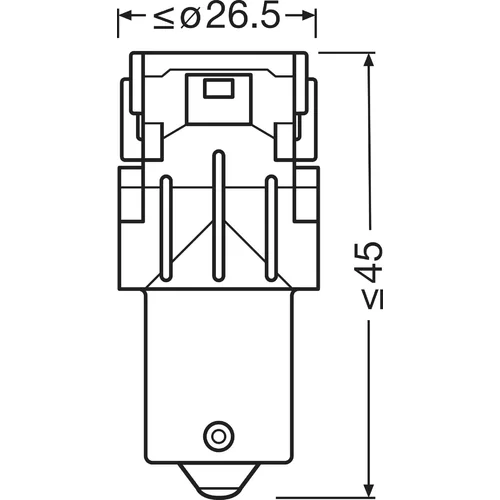 žiarovka 7506DYP-2BL /OSRAM/