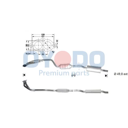 Katalyzátor Oyodo 10N0058-OYO