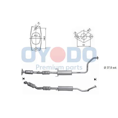 Katalyzátor Oyodo 10N0102-OYO