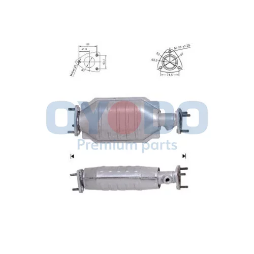 Katalyzátor Oyodo 10N0124-OYO