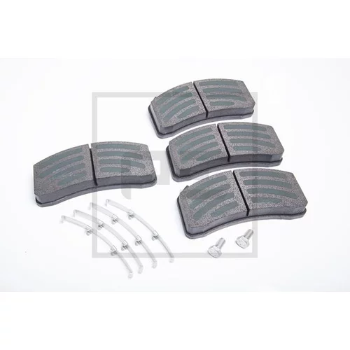 Sada brzdových platničiek kotúčovej brzdy PE Automotive 086.352-00A