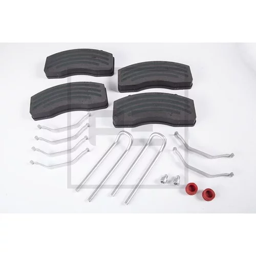 Sada brzdových platničiek kotúčovej brzdy PE Automotive 086.362-00A