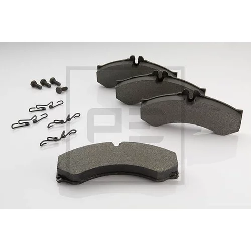 Sada brzdových platničiek kotúčovej brzdy PE Automotive 086.314-00A