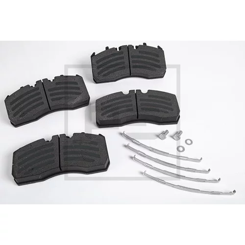 Sada brzdových platničiek kotúčovej brzdy PE Automotive 086.342-00A