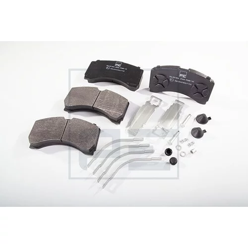 Sada brzdových platničiek kotúčovej brzdy PE Automotive 086.337-00A