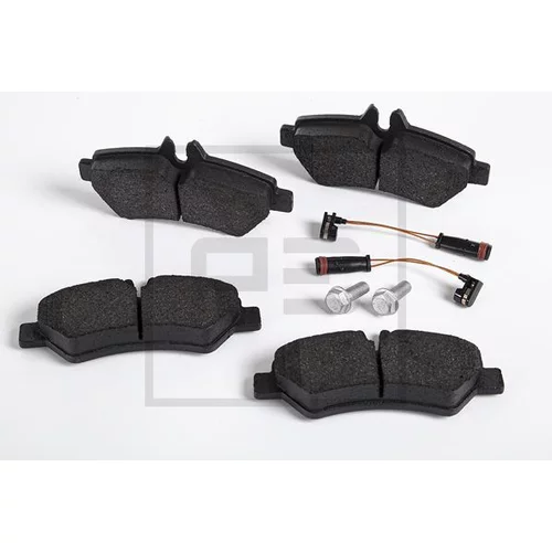 Sada brzdových platničiek kotúčovej brzdy PE Automotive 086.348-00A