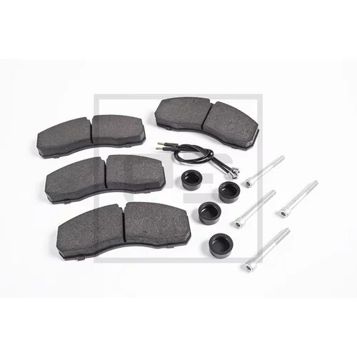 Sada brzdových platničiek kotúčovej brzdy PE Automotive 086.356-00A