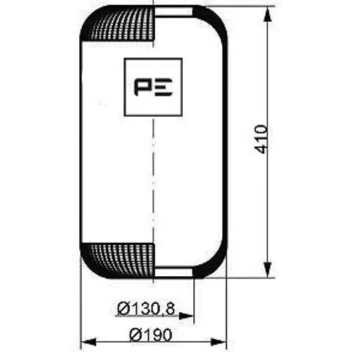 Mech pneumatického pruženia PE Automotive 084.077-70A