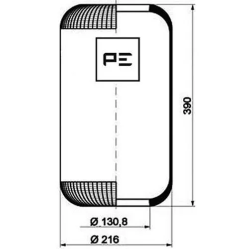 Mech pneumatického pruženia PE Automotive 084.086-70A