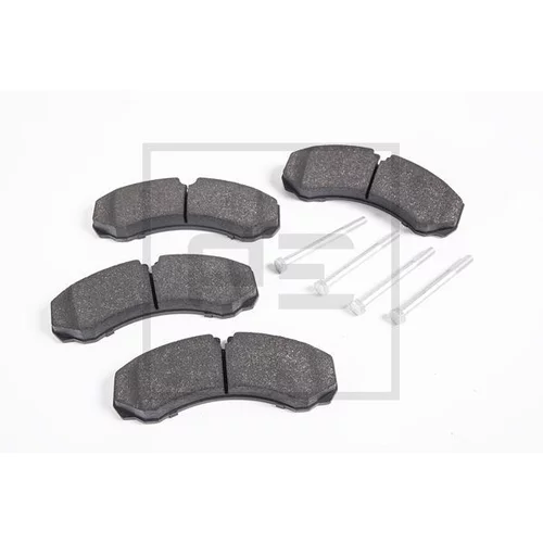 Sada brzdových platničiek kotúčovej brzdy PE Automotive 086.353-00A