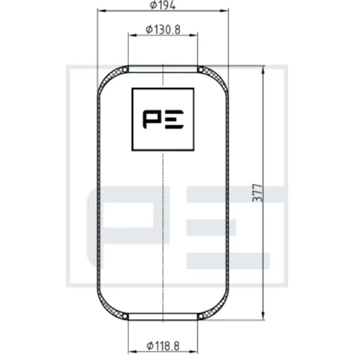 Mech pneumatického pruženia PE Automotive 084.342-70A