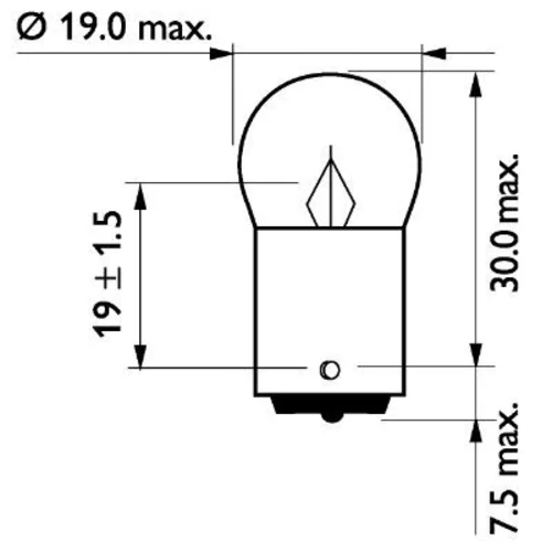 Žiarovka pre smerové svetlo 13821CP /PHILIPS/ - obr. 2