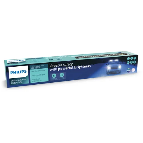 LED rampa s dosahom 430m 12V/24V 3600lm 6500K IP68/IP69K /PHILIPS/ - obr. 1