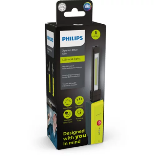 Ručné svetlo / Pracovná lampa  štíhla X60SLIMX1 /PHILIPS/ - obr. 1