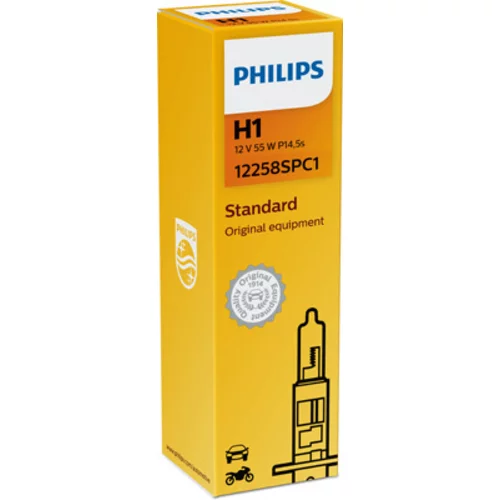 Žiarovka pre diaľkový svetlomet PHILIPS 12258SPC1