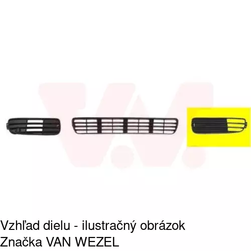 Kryt v nárazníku 1308271R /POLCAR/ - obr. 1