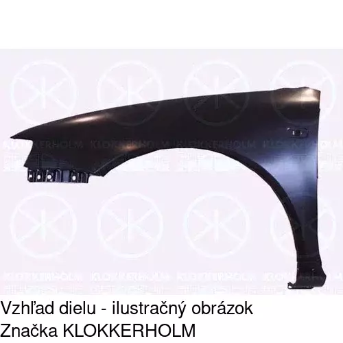 Predný blatník 132301-1 /POLCAR/ - obr. 1