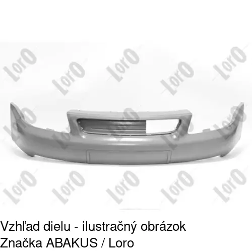 Predný nárazník 132307 /POLCAR/ - obr. 1