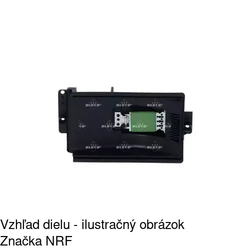 Ovládače klimatizácie 1323KST-1 /POLCAR/ - obr. 2