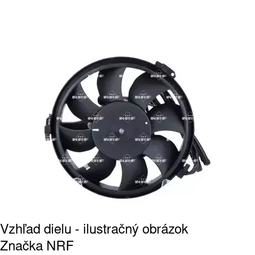 Ventilátory chladičov POLCAR 132423W4