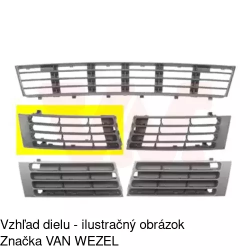Kryt v nárazníku 132527-2 /POLCAR/ - obr. 1