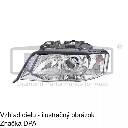 Hlavný reflektor 1327092H /POLCAR/ - obr. 2