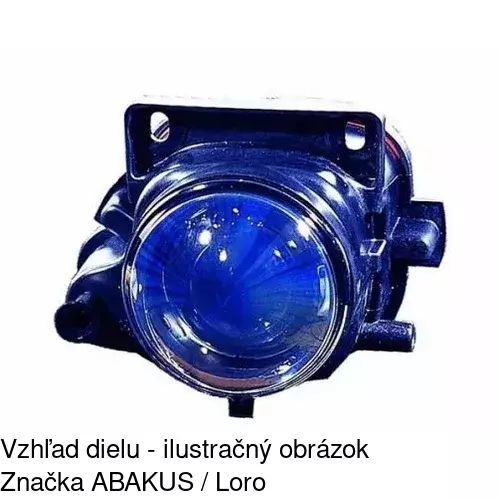 Hmlové svetlo - predné POLCAR 1327301V